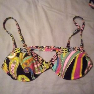 Trina Turk printed swim top
